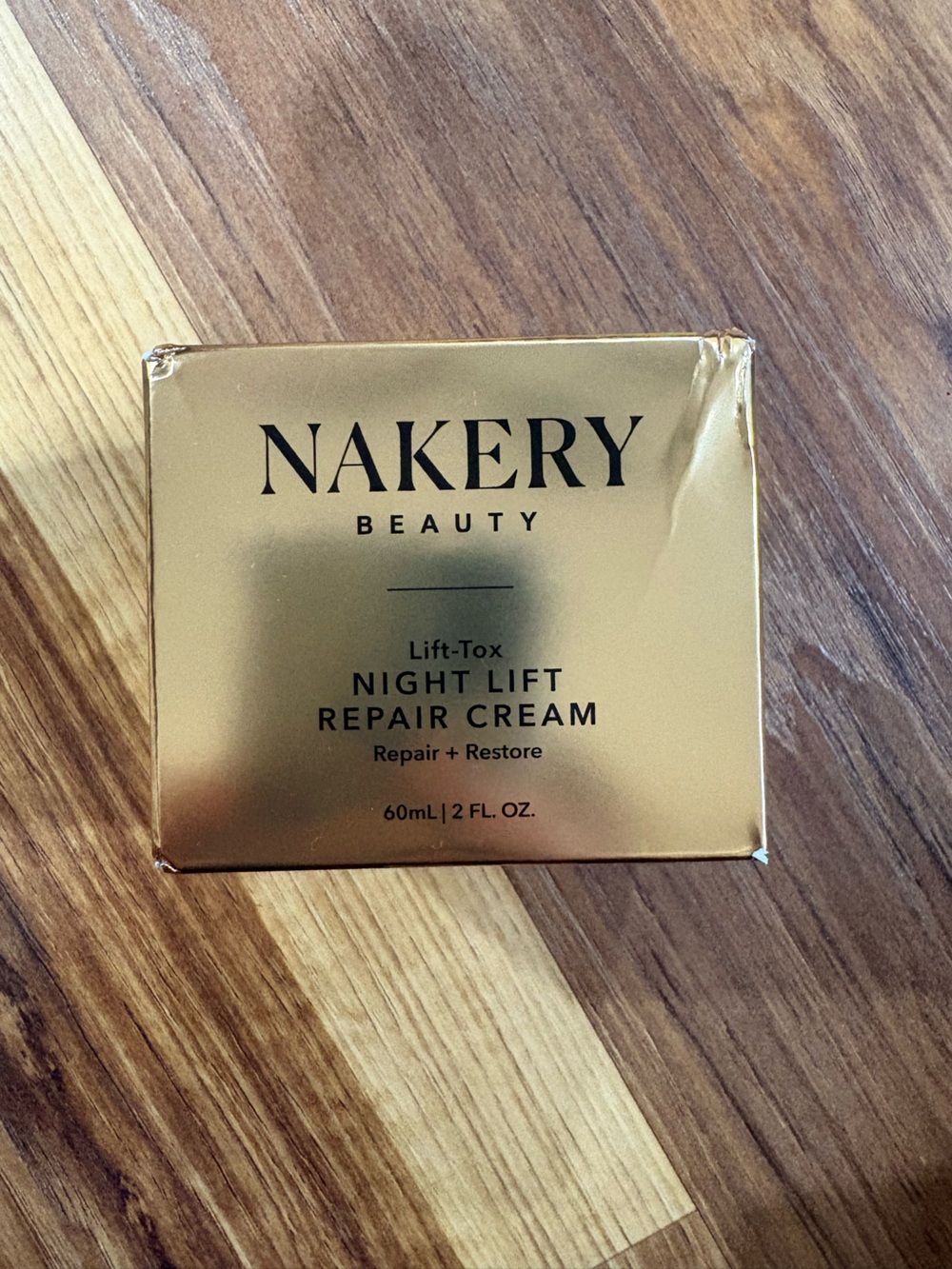 Nakery Gold Night Lift Repair Cream - Night Recovery Moisturizer